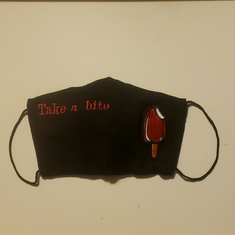 (3) Mask embroidery and patch - Medium